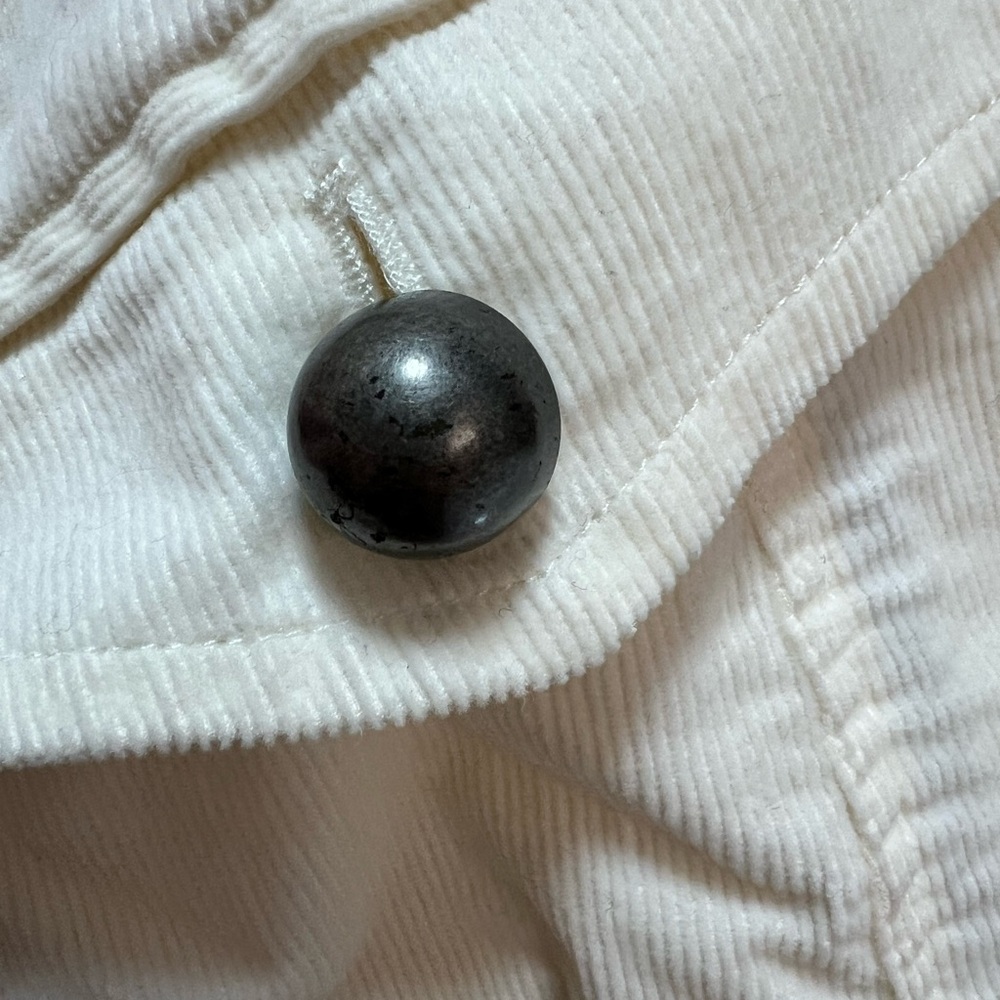 Cream Button-Up Jacket - Picture 2 of 5